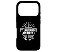 Custodia per iPhone 17 Pro Santa Giuseppina Bakhita prega per noi patrono cattolico