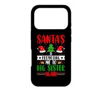 Custodia per iPhone 17 Pro Santa Is Promoting Me to Big Sister Again Big Sis Christmas