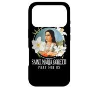 Custodia per iPhone 17 Pro Santa Maria Goretti Giglio Saints Cattolica Girls Purezza