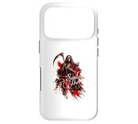 Custodia per iPhone 17 Pro Santa Muerte Holy Ink Wash Skeleton Art
