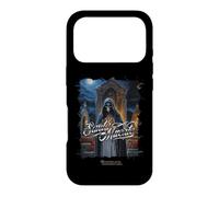 Custodia per iPhone 17 Pro Santa Muerte sul cimitero a luna piena