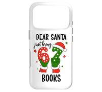 Custodia per iPhone 17 Pro Santa Says 67 Christmas 6-7 Dear Santa Just Bring 6 7 Books