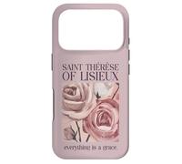 Custodia per iPhone 17 Pro Santa Teresa di Lisieux Cattolica Tutto è Grazia