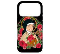Custodia per iPhone 17 Pro Santa Teresa di Lisieux Kids Little Flower Rose Cattolica Santa