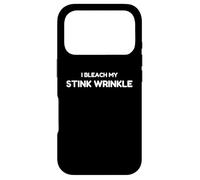 Custodia per iPhone 17 Pro Sarcastic I Bleach My Stink Wrinkle, Funny Gag Adult Humour