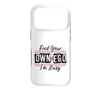 Custodia per iPhone 17 Pro Sassy Alimenta il tuo EGO I'm Busy Confident Design