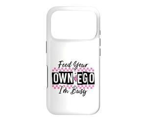 Custodia per iPhone 17 Pro Sassy Alimenta il tuo EGO I'm Busy Confident Design