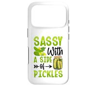 Custodia per iPhone 17 Pro Sassy With A Side Of Pickles