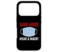 Custodia per iPhone 17 Pro Save Lives Wear a Mask