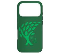 Custodia per iPhone 17 Pro Save the Trees Earth Day - Foglie fluenti nel vento