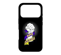 Custodia per iPhone 17 Pro Save Ukraine - Stop Russia - Stop alla guerra in Ucraina