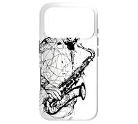 Custodia per iPhone 17 Pro Saxofonista Abbozzo di strumento a fiato