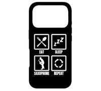 Custodia per iPhone 17 Pro Saxofono Routine Marching Band Strumento ad ancia