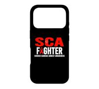 Custodia per iPhone 17 Pro SCA Awareness Fighter - Consapevolezza improvvisa dell'arresto cardiaco