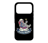 Custodia per iPhone 17 Pro Scheletro Chillin Till The Fireworks Funny 4th of Lazy Luglio