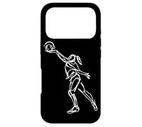 Custodia per iPhone 17 Pro Schizzo di una giocatrice di pallavolo