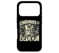 Custodia per iPhone 17 Pro Schrodingers Cat Escape Plan, Divertente Scienza di Fisica Quantistica