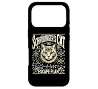 Custodia per iPhone 17 Pro Schrodingers Cat Escape Plan, Divertente Scienza di Fisica Quantistica