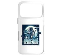 Custodia per iPhone 17 Pro Sci Fi Space Run Run Ma non puoi nascondere l'astronauta