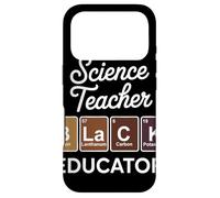 Custodia per iPhone 17 Pro Science Teacher BLACK EDUCATOR Tavola Periodica Chimica STEM
