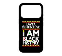Custodia per iPhone 17 Pro Scienziato dei dati Melanina I Am Black History Working Mom Dad