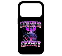 Custodia per iPhone 17 Pro Scorpione Retro Bootleg Zodiac Graphic
