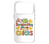 Custodia per iPhone 17 Pro Scrapbooking con i miei pulcini Chicken Craft Hobby