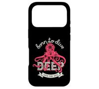 Custodia per iPhone 17 Pro Scuba Born To Tuffarsi nelle profondità del mare - Casco da subacqueo Octopus