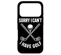 Custodia per iPhone 17 Pro Scusa I Can't I Have Golf Divertente Citazione Golf