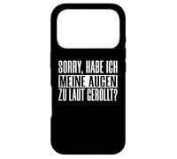 Custodia per iPhone 17 Pro Scusa se ho alzato gli occhi al cielo con un sarcasmo troppo