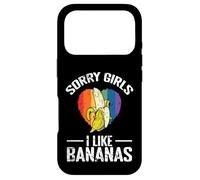 Custodia per iPhone 17 Pro Scusate Ragazze Mi Piacciono le Banane