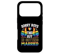 Custodia per iPhone 17 Pro Scusate ragazzi Questo ragazzo si sposa addio al celibato Lgbt