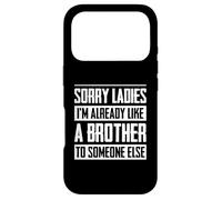 Custodia per iPhone 17 Pro Scusate Signore, sono già come un fratello qualcun altro