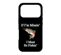 Custodia per iPhone 17 Pro Se mi manca devo pescare alla trota iridea, pesca a mosca