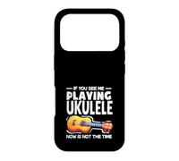 Custodia per iPhone 17 Pro Se mi vedi suonare l'ukulele ora non è il momento
