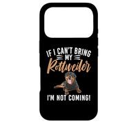 Custodia per iPhone 17 Pro Se non posso portare il mio Rottweiler non vengo Rottweiler