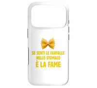 Custodia per iPhone 17 Pro SE SENTI LE FARFALLE NELLO STOMACO E' LA FAME