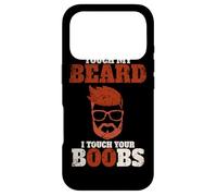 Custodia per iPhone 17 Pro Se tocchi la mia barba, toccherò le tue tette - Divertente