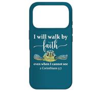 Custodia per iPhone 17 Pro Sea Turtle I Will Walk By Faith Not Sight When I Cannot See