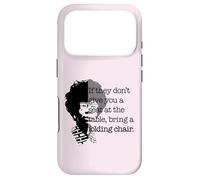 Custodia per iPhone 17 Pro Seat at the table bring sedia pieghevole citazione Shirley Chisholm