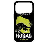 Custodia per iPhone 17 Pro Sede del criptide americano dello stato del Wisconsin di Hodag