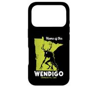 Custodia per iPhone 17 Pro Sede dello stato di Wendigo Minnesota del criptide americano