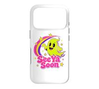Custodia per iPhone 17 Pro See Ya Soon Moon Cute Spooky Halloween Stars Kawaii