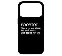 Custodia per iPhone 17 Pro Seester Definition Funny Sister Big Sister Best Friend Sis