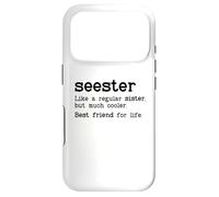 Custodia per iPhone 17 Pro Seester Definition Funny Sister Big Sister Best Friend Sis