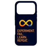Custodia per iPhone 17 Pro Segno infinito di esperimento fallito impara ripetere la scienza