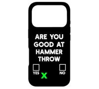 Custodia per iPhone 17 Pro Sei bravo a Hammer Throw Yes or No - Funny Hammer Throw