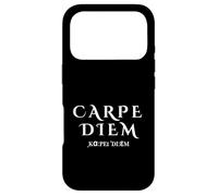 Custodia per iPhone 17 Pro Seize Day Carpe Ispirazione Diem Latino Inspirational