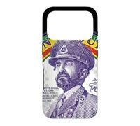 Custodia per iPhone 17 Pro Selassie Emperor Portrait Classic Postage Stamp Ethiopian