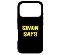 Custodia per iPhone 17 Pro Semplice Simon Say's Funny Classic Game Tee